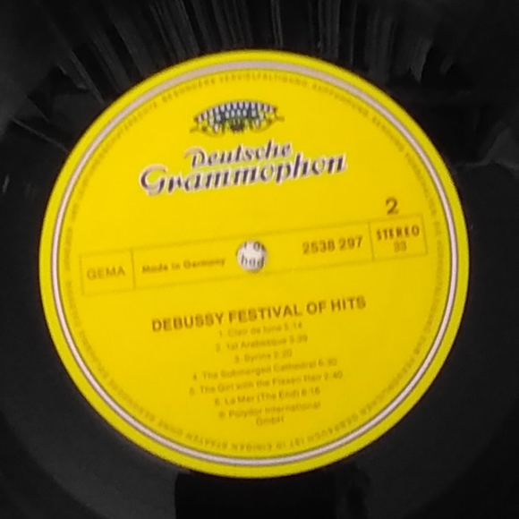 Debussy / Festival of Hits/ Deutsche Grammoophon Vinyl Record - Picture 4 of 4